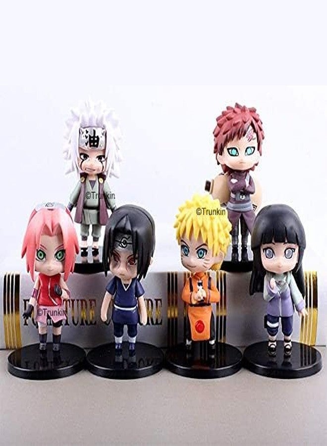 Trunkin Anime 12 Pcs Action Figure PVC Set Collectible Sasuke Itachi Jiraiya Hinata Kakashi Figurines Toy Set - Image 4